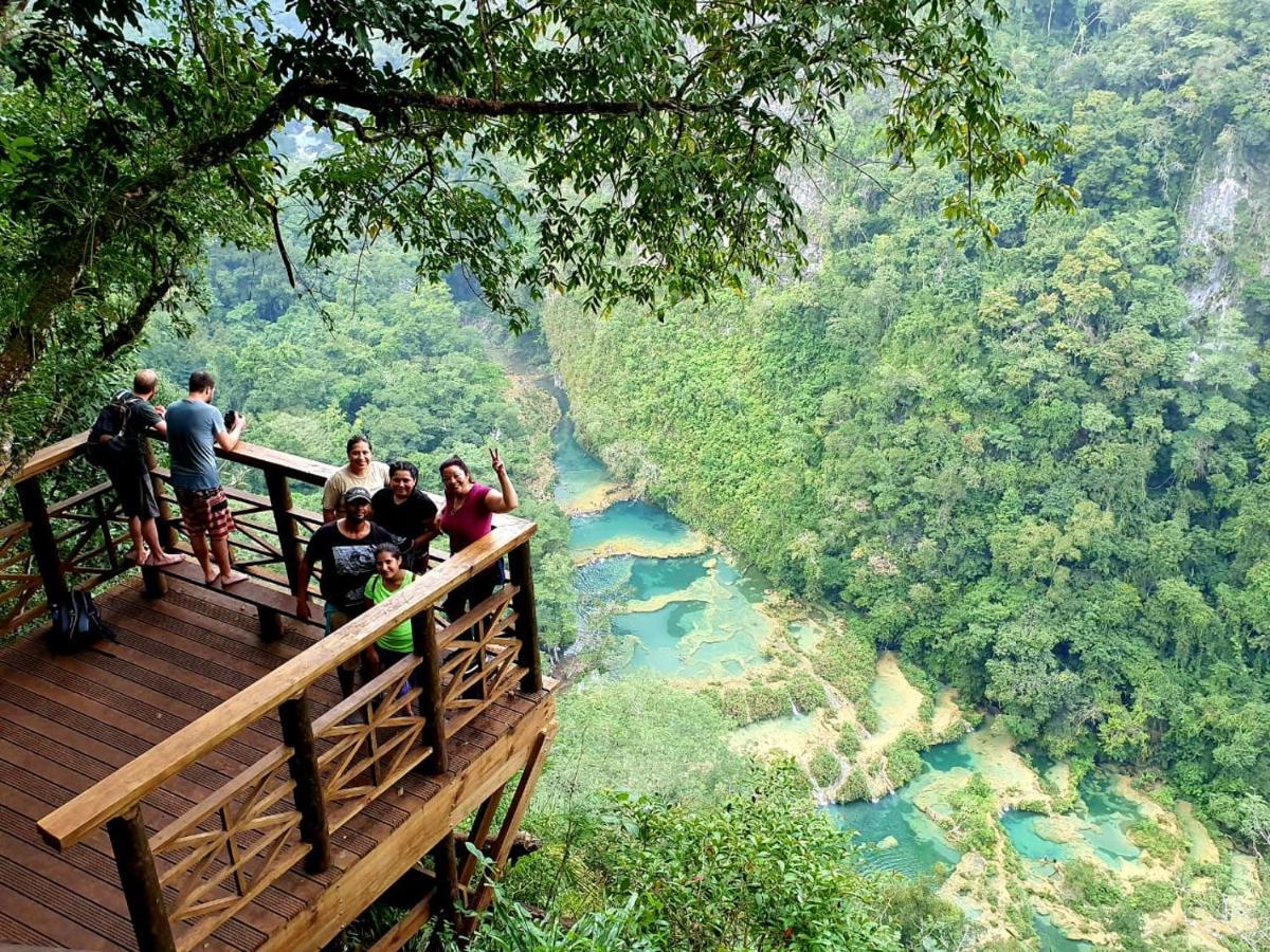 Aruma Eco-Hostal Lanquin Ngoại thất bức ảnh